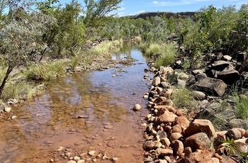 Vejen til Branco Lookout i East Kimberley, Western Australia