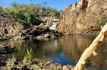 Vandfaldet Edith Falls i Northern Territory