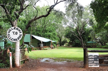 Indgang til Ellenbrae Station i Western Australia