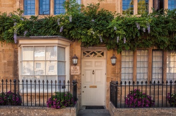 England, Cotswolds, Broadway - husfacade i byen