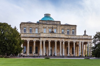 England, Cotswolds, Cheltenham - den historiske Pittville Pump og Spa fra 1820'erne i Pittville Park