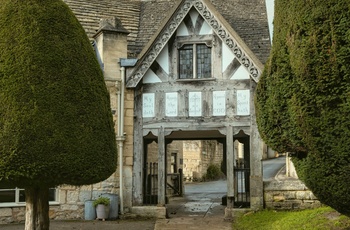 England, Cotswolds, Painswick - Lych Gate ved byens kirke