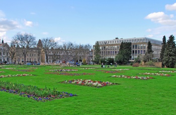 England, Gloucestershire, Cotswolds - Imperial Gardens i Cheltenham