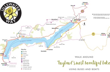 England, Lake District - Ullswater and Ullswater Way