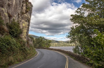 England, Lake District - vejen rundt om Ullswater