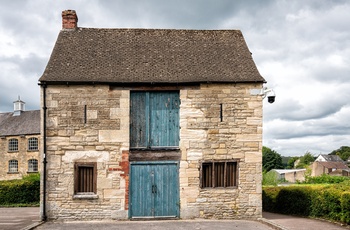 England, Stroud, Cotswolds - saltvarehus fra 1780'erne ved Brimscombe Port 