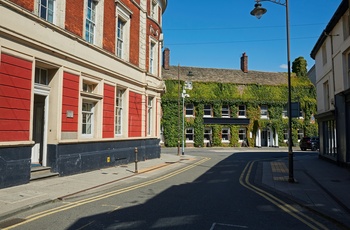 England, Swindon - Wood Street i dem gamle del af Swindon