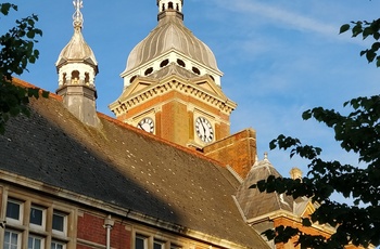 England, Swindon - byens flotte tidligere rådhus i viktoriansk byggestil