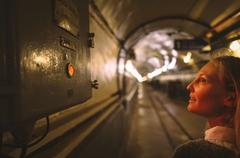 Frankrig, Alsace - de dybe gange på Fort de Schoenenburg ved Maginot linjen (foto fra Visit Alsace og Fabien Voileau)