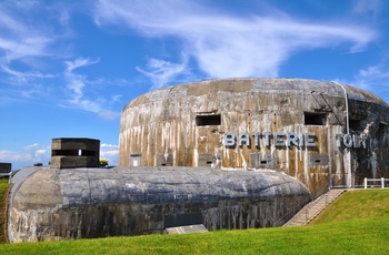 Frankrig, Audinghen - Atlantvoldbatteriet Batterie Todt