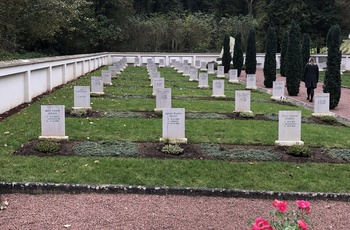 Frankrig, Braine - den danske soldaterkirkegård fra 1 verdenskrig (Foto Allan Emiliussen)