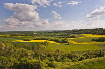 Frankrig, Chemin des Dames - udsigt fra Caverne du Dragon