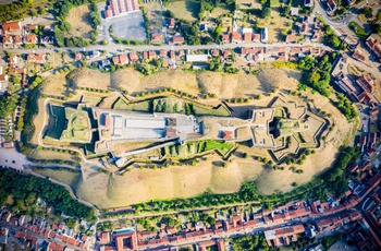 Frankrig, Moselle - det imponerende fæstningsværk ved Citadelle de Bitche