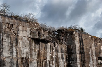 Frankrig, Pas de Calais, Eperlecques - Blockhaus d'Eperlecques arret af bombeangreb