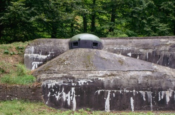 Frankrig, Schoenenburg - kanontårn ved Schoenenburg fortet ved Maginot Linjen, Alsace