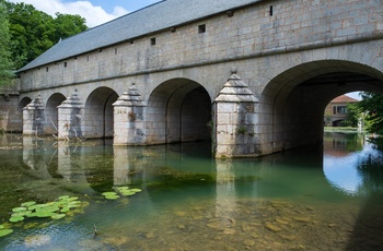 Frankrig, Verdun - den gamle bro Pont-écluse Saint-Amand