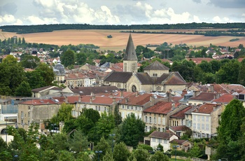 Frankrig, Verdun - panorama over byen