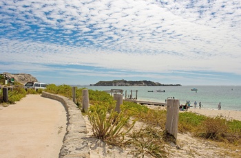 Lækker strand ved Hamelin Bay i Western Australia