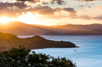 Solnedgang over Hamilton Island - Queensland