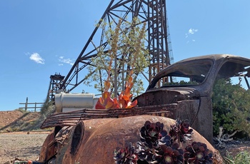 Borerig i Hannas North Tourist Mine i Kalgoorlie - Western Australia