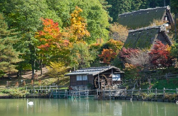 Frilandsmuseet Hida Folk Village i Takayama - Japan