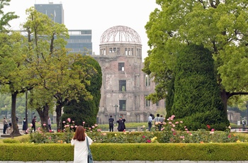 A-Bomb Dome i Hiroshima Peace Memorial Park, Japan