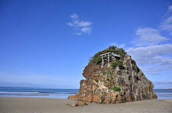 Inasa stranden og Benten-jima helligdommen, Japan