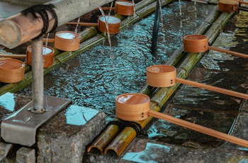 Detaljer fra Izumo Taisha-helligdommen - sydlige Japan