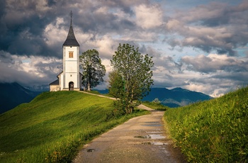 Jamnik Kirke i Slovenien