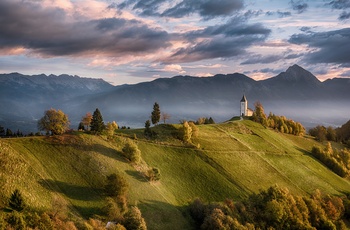 Jamnik Kirke i Slovenien