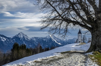 Jamnik Kirke i Slovenien