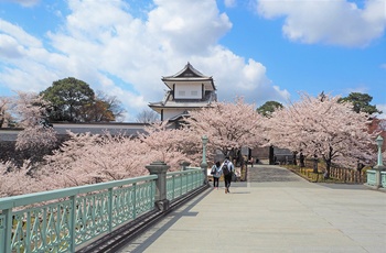 Slottet Kanazawa Castle, Japan