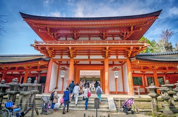 Helligdommen Kasuga Taisha Shrine i Nara, Japan