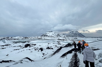 På guidet tur mod Katla vulkan og Katla Ice Cave - Island