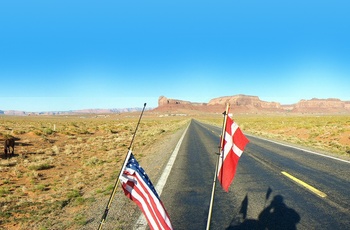 Motorcykel, Monument Valley