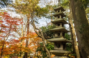 Kenroku-en Garden i Kanazawa, Japan