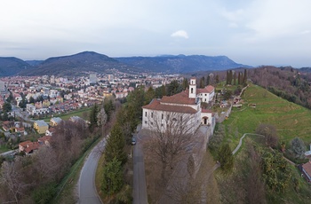 Kostanjevica klosteret og Nova Gorica i Slovenien