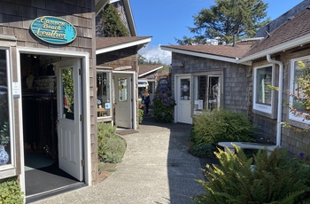 Kystbyen Cannon Beach i Oregon