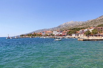 Kystbyen Starigrad i Dalmatien, Kroatien