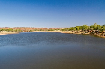 Lake Mary Ann tæt på Tennant Creek i Northern Territory