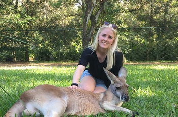 Lizette i Australia Zoo  - rejsespecialist i Lyngby