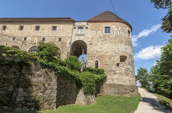 Tæt på Ljubljana slot, Slovenien