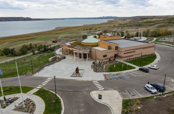 MHA Interpretive Center i New Town - Credit North Dakota Tourism