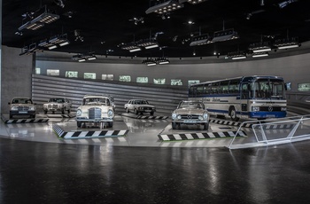 Mercedes Benz Museum i Stuttgart - Copyright: Mercedes-Benz AG