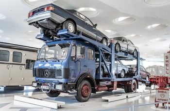 Mercedes Benz Museum i Stuttgart - Copyright: Mercedes-Benz AG