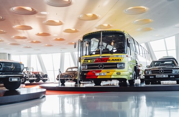 Mercedes Benz Museum i Stuttgart - Copyright: Mercedes-Benz AG