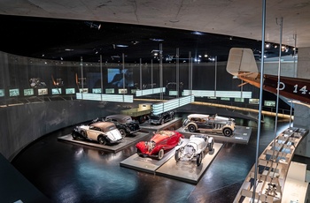 Mercedes Benz Museum i Stuttgart - Copyright: Mercedes-Benz AG