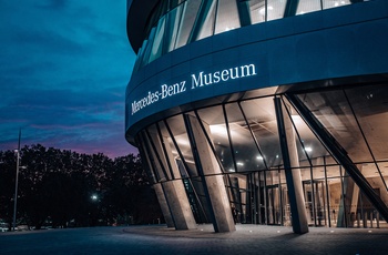 Mercedes Benz Museum i Stuttgart - Copyright: Mercedes-Benz AG