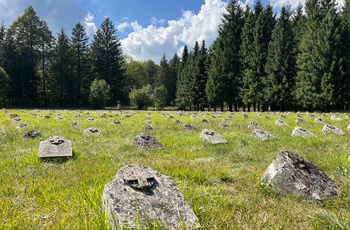 Militærkirkegård nær Bovec i Slovenien