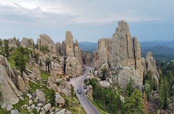 Needles Highway i Custer State Park, South Dakota